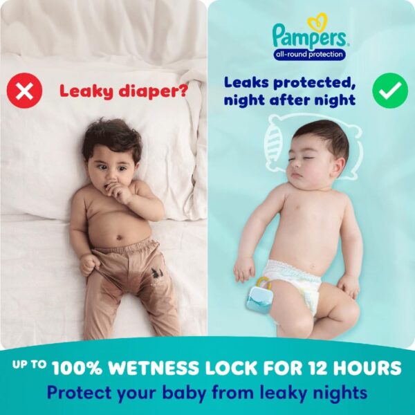 Pampers All round Protection Pants,Double Extra Large size baby diapers (XXL) 42 Count,15-25kg,Anti Rash diapers, Lotion with Aloe Vera