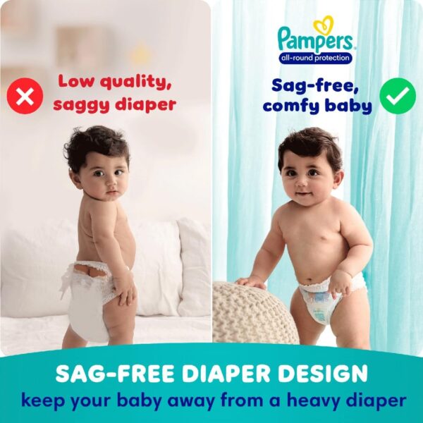 Pampers All round Protection Pants,Double Extra Large size baby diapers (XXL) 42 Count,15-25kg,Anti Rash diapers, Lotion with Aloe Vera